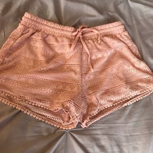 Light pink shorts